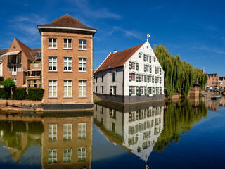 Historical buildings in the Belgian city Lier