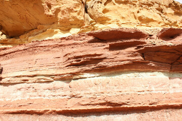 surface of the moon geological site in tataouin, Tunisia, North Africa