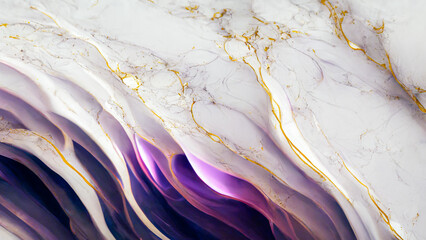 Swirls of marble or the ripples of agate. Liquid marble texture. Fluid art. abstract waves skin wall luxurious art ideas. 3D Rendering