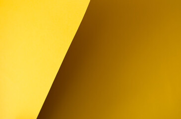 Yellow abstract 3d background, copy space