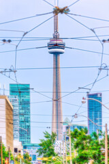 Fototapeta premium CN Tower in Toronto, Canada