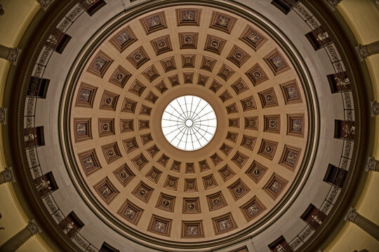Interior of Altes Old Museum in Berlin, Germany.