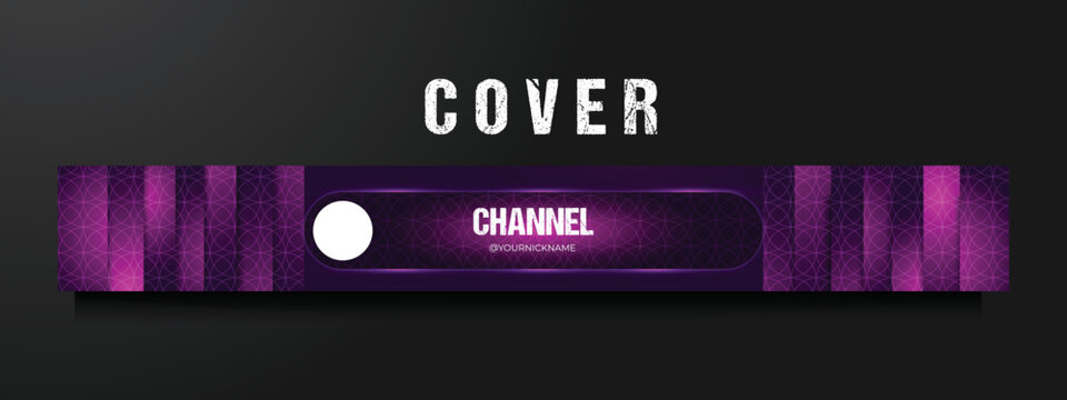 Youtube Cover Web Banner, Professional Social Media Cover For Business Profile