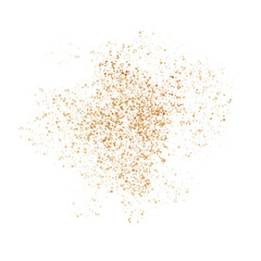 Coffee Stain Marks brown watercolor splash splatter.