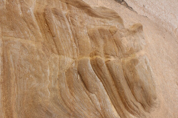 surface of the moon geological site in tataouin, Tunisia, North Africa