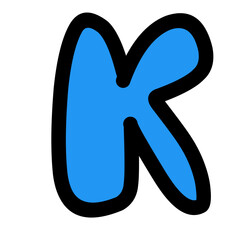 Fototapeta premium Vector Bubble font