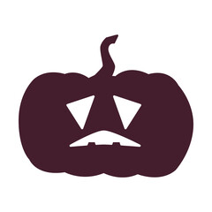 simple silhouette halloween icon
