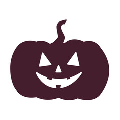 simple silhouette halloween icon