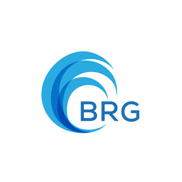 BRG letter logo. BRG blue image on white background. BRG Monogram logo design for entrepreneur and business. . BRG best icon.
