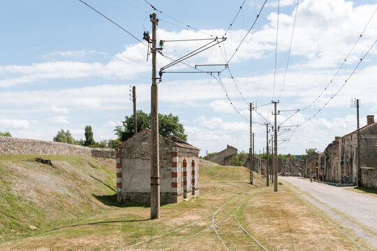 Tramstation of Oradour-sur-Glane