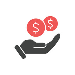 Salary, sell, money, business icons  symbol vector elements for infographic web