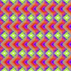 Fototapeta na wymiar seamless abstract shape textile ikat fabric pattern background, illustration geometric art decoration