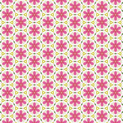 seamless pattern with flowers