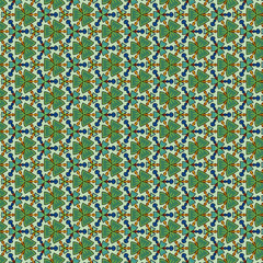 seamless pattern with flowers