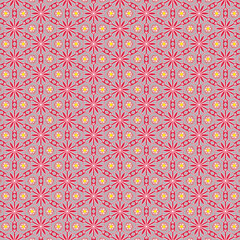 seamless pattern with flowers