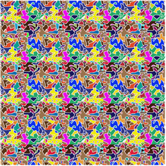 Bright mosaic texture. Ceramic tile texture. Perfect for fashion, textile design, cute themed fabric, on wall paper, wrapping paper, fabrics and home decor.