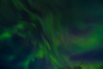 Aurora boreale in Islanda