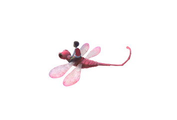 A boy riding a dragonfly, fantasy illustration, concept idea art of imagination, surreal, dream, adventure. Character design. Painting artwork. Cartoon