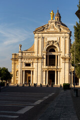 Fototapeta na wymiar The Basilica of Saint Mary of the Angels