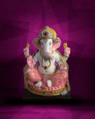 Lord Ganesha , Ganesha Festival , of Lord Ganpati background for Ganesh Chaturthi festival of India