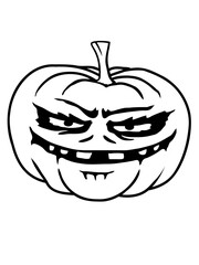 Monster Kürbis Comic Halloween 