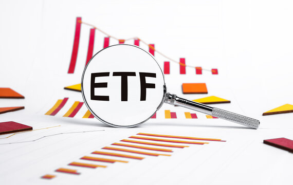 ETF investment, investing analysis concept. High quality photo