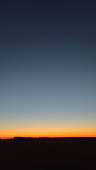 sunset in the mountains