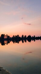 Obraz premium sunset over the sea