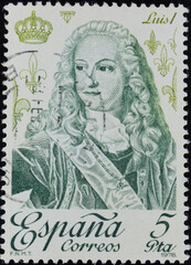 Sello postal de España, Luis I, 5 pesetas, 1978