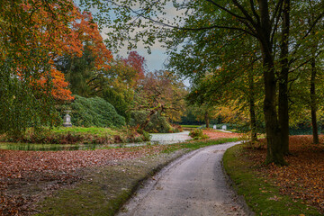 Herbststimmung in einer Parklandschaft