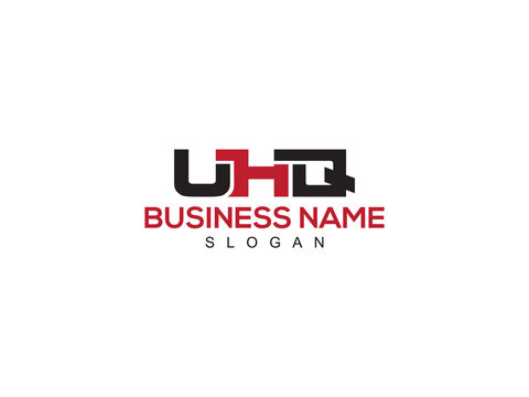 Monogram UHQ Logo Letter, Premium uhq Logo Icon Vector Image Design For New Business or Company