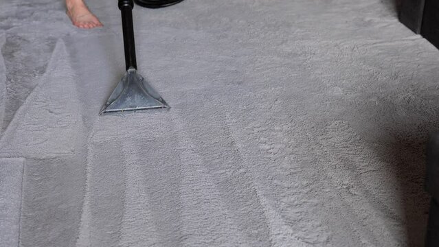 Cleaning Carpet With Water Vacuum Cleaner