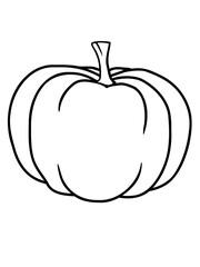 Großer Kürbis Comic Halloween 