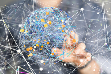 internet net and data digital concept.