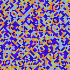 Color Rhombus tile tessellation pattern illustration