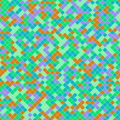 Color Rhombus tile tessellation pattern illustration