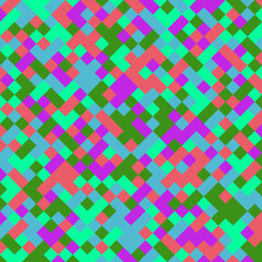 Color Rhombus tile tessellation pattern illustration