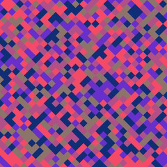 Color Rhombus tile tessellation pattern illustration