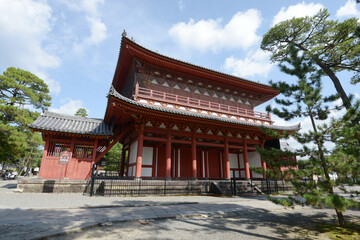 Fototapeta premium 妙心寺 三門 京都市右京区花園