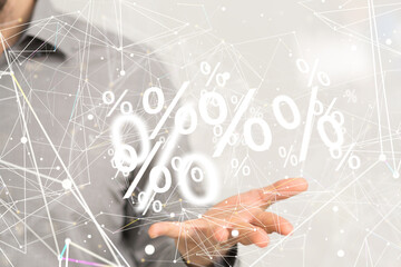 SALE CONCEPT DIGITAL in hand