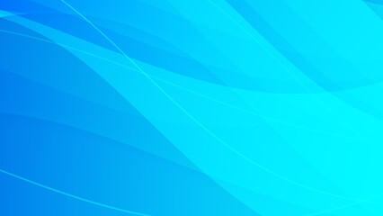 Abstract Blue Wave Stroke line Background
