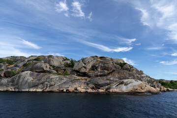 Fototapeta na wymiar Schäreninsel vor Larvik, Norwegen