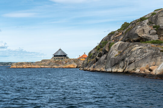 Sch&auml;reninsel vor Larvik, Norwegen