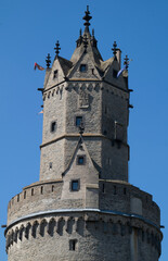 Fototapeta premium Runder Turm in Andernach (Rhein)