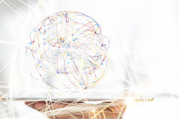 the 3d Global Network Of People.