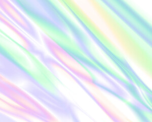 Obraz premium abstract pastel rainbow holographic light background