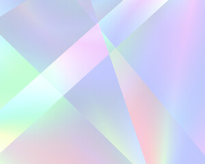 abstract pastel rainbow holographic light crystal background