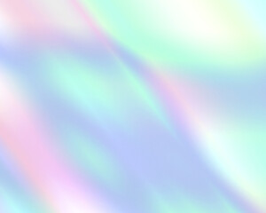 abstract pastel rainbow holographic light background