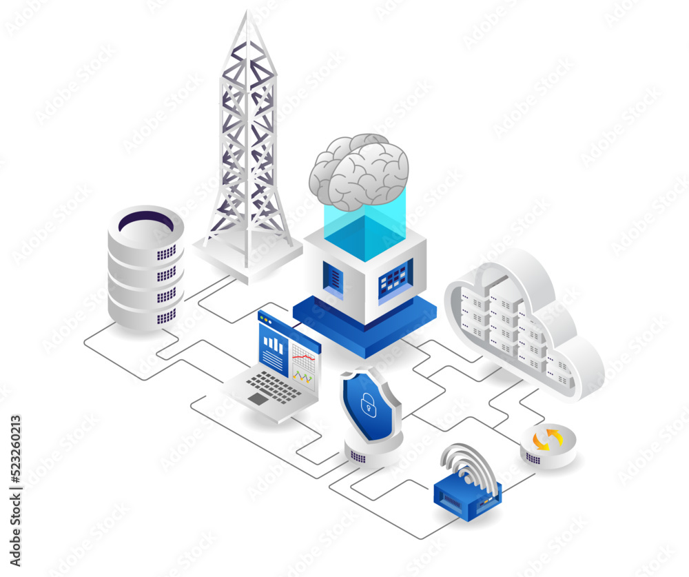 Poster artificial intelligence for cloud server security