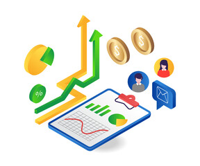 Business team revenue analysis